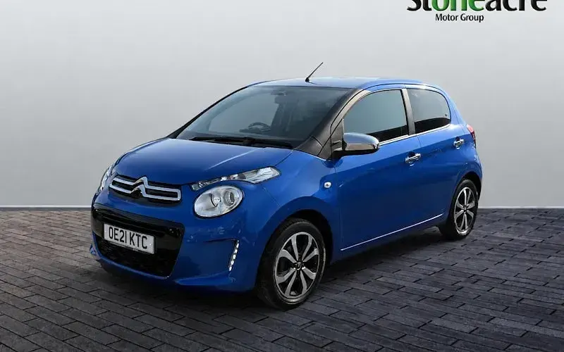 Used Citroën C1 Shine 72 HP (52 kW) 2021 Blue Hatchback