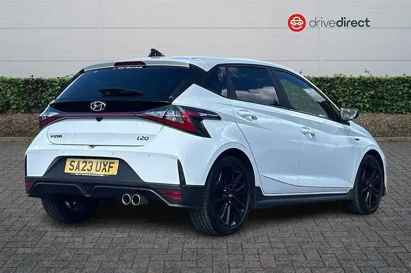 Used Hyundai i20 N Line 2023 White Hatchback