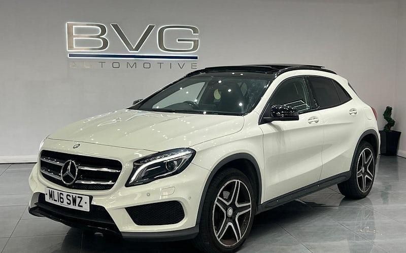 White Used 2016 Mercedes GLA220 AMG line SUV | £10,994 (Fair price) - Image 1/2
