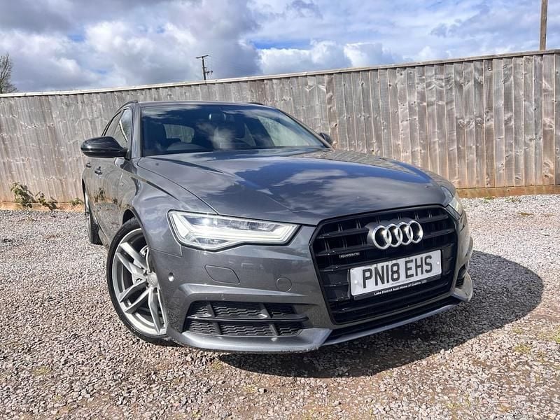 Used Audi A6 Black Edition 272 HP (200 kW) 2018 Grey Estate