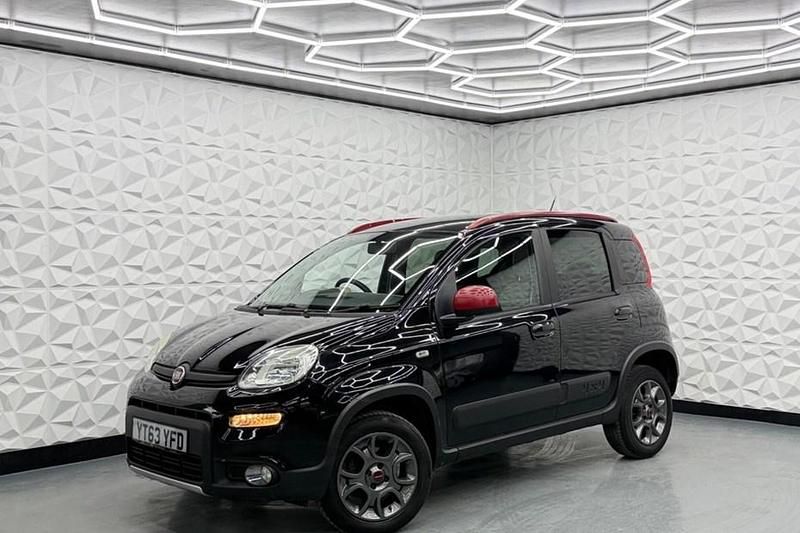 Used Fiat Panda 4x4 85 HP (62 kW) 2013 Black Hatchback