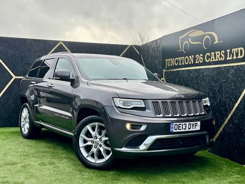 Grey Used 2013 Jeep Grand Cherokee Summit SUV | £8,995 (A bit pricey) - Image 1/4
