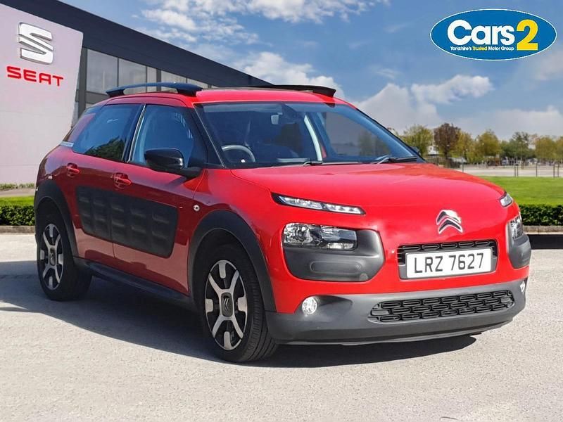 Red Used 2017 Citroën C4 Cactus Flair Hatchback | £6,264 (Fair price) - Image 1/4
