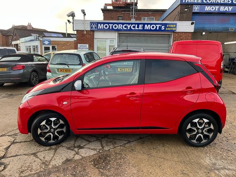Used Toyota Aygo Trend 72 HP (52 kW) 2020 Red Hatchback