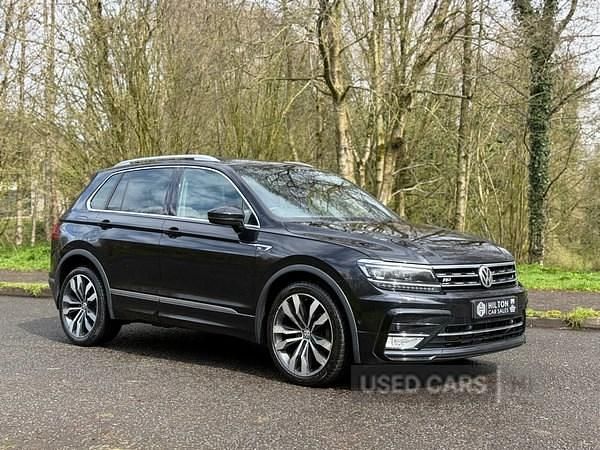 Used VW Tiguan R-line 150 HP (110 kW) 2016 Black SUV