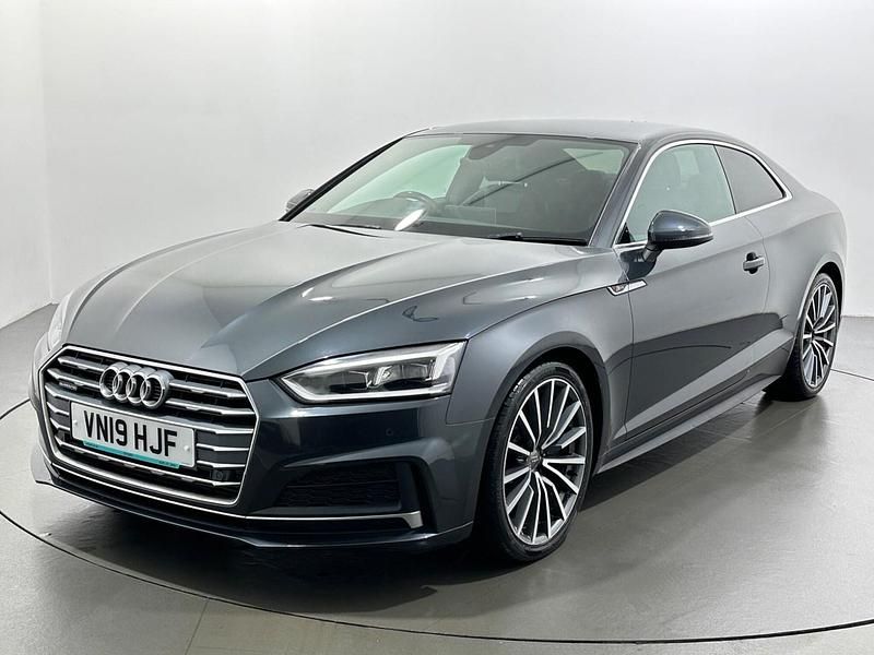 Used Audi A5 S-Line 245 HP (180 kW) 2019 Grey Coupe