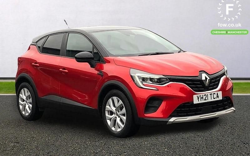 Red/black Used 2021 Renault Captur Iconic SUV | £11,699 (Good price) - Image 1/4