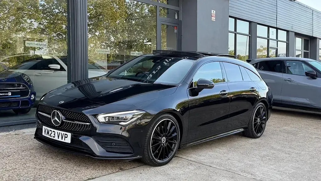 Used Mercedes CLA200 AMG Line Premium Plus 161 HP (118 kW) 2023 Black Estate