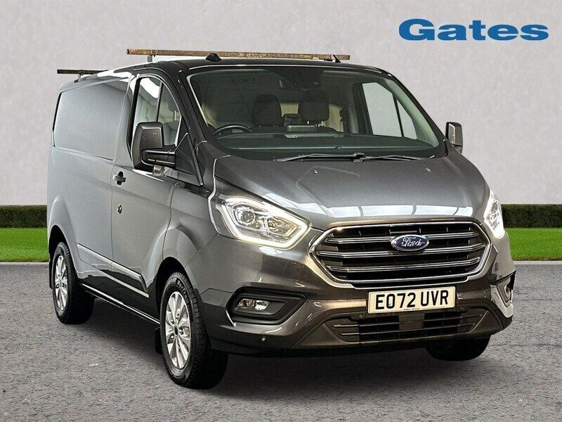 Grey Used 2022 Ford Transit Custom Limited Van | £22,499 (Fair price) - Image 1/4