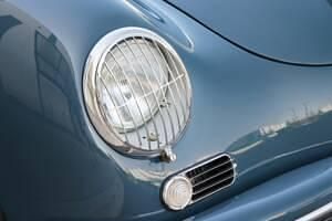 Used Porsche 356 A 60 HP (44 kW) 1957 Blue Cabriolet