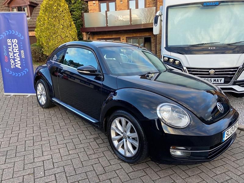 Used VW Beetle Design 105 HP (77 kW) 2013 Black Hatchback