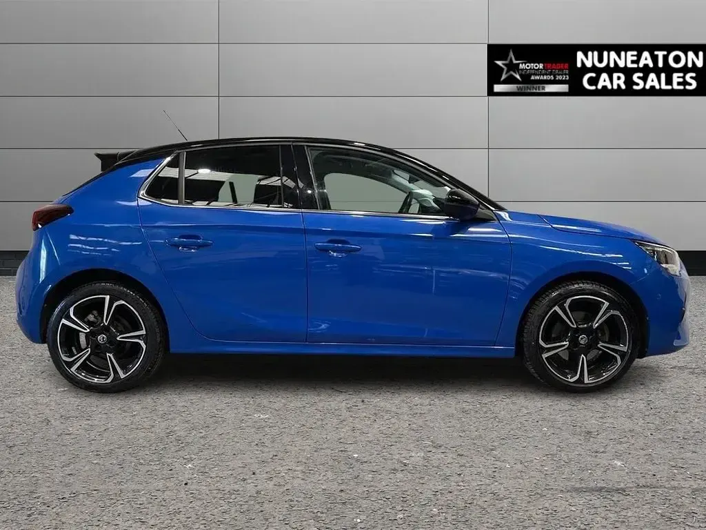 Used Vauxhall Corsa Edition 100 HP (73 kW) 2022 Blue Hatchback