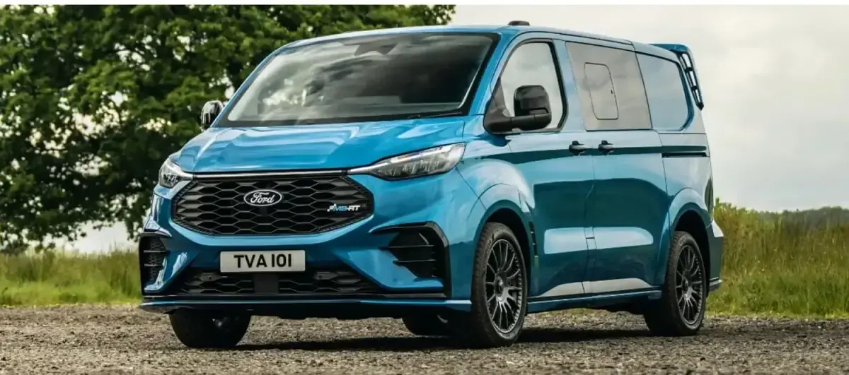 New Ford Transit Custom 170 HP (125 kW) 2026 Blue Van