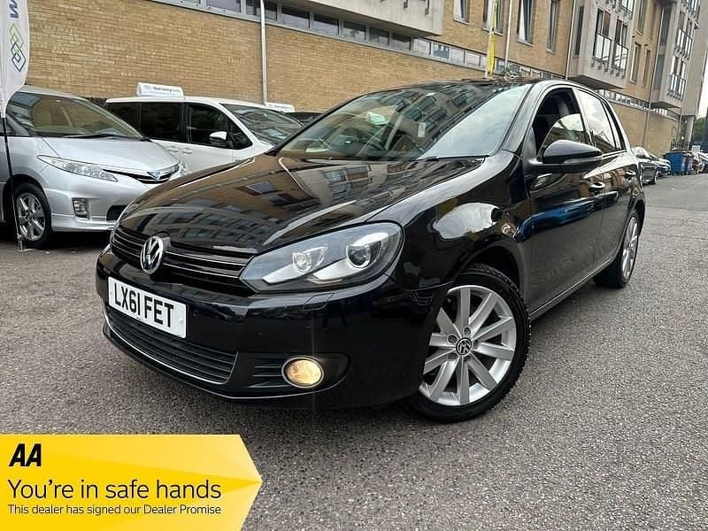 Black Used 2012 VW Golf VII Highline | £9,490 (Expensive) - Image 1/4