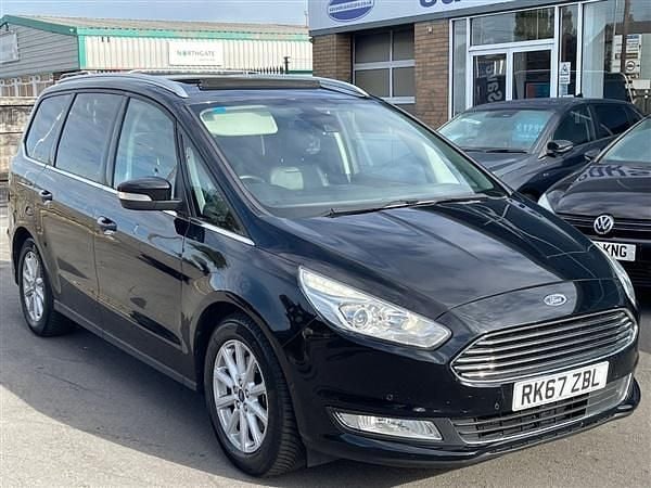 Black Used 2017 Ford Galaxy Titanium X MPV | £13,995 (Fair price) - Image 1/4
