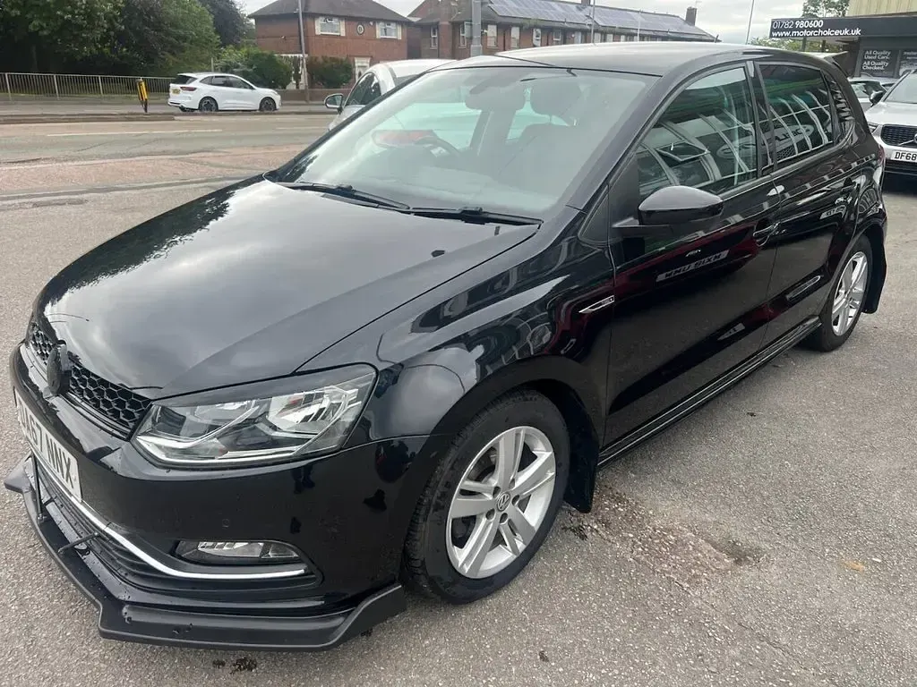 Used VW Polo Edition 90 HP (66 kW) 2017 Black Hatchback