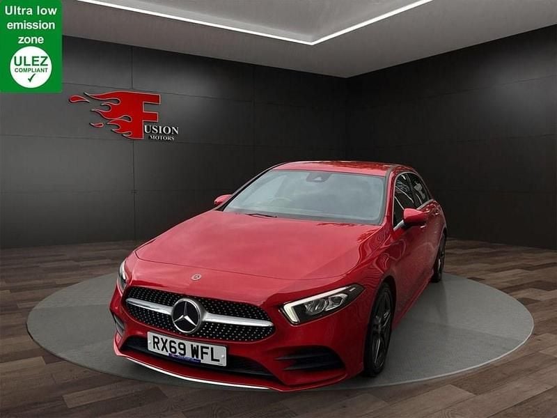 Red Used 2019 Mercedes A200 AMG Line Premium Hatchback | £16,400 (Good price) - Image 1/4