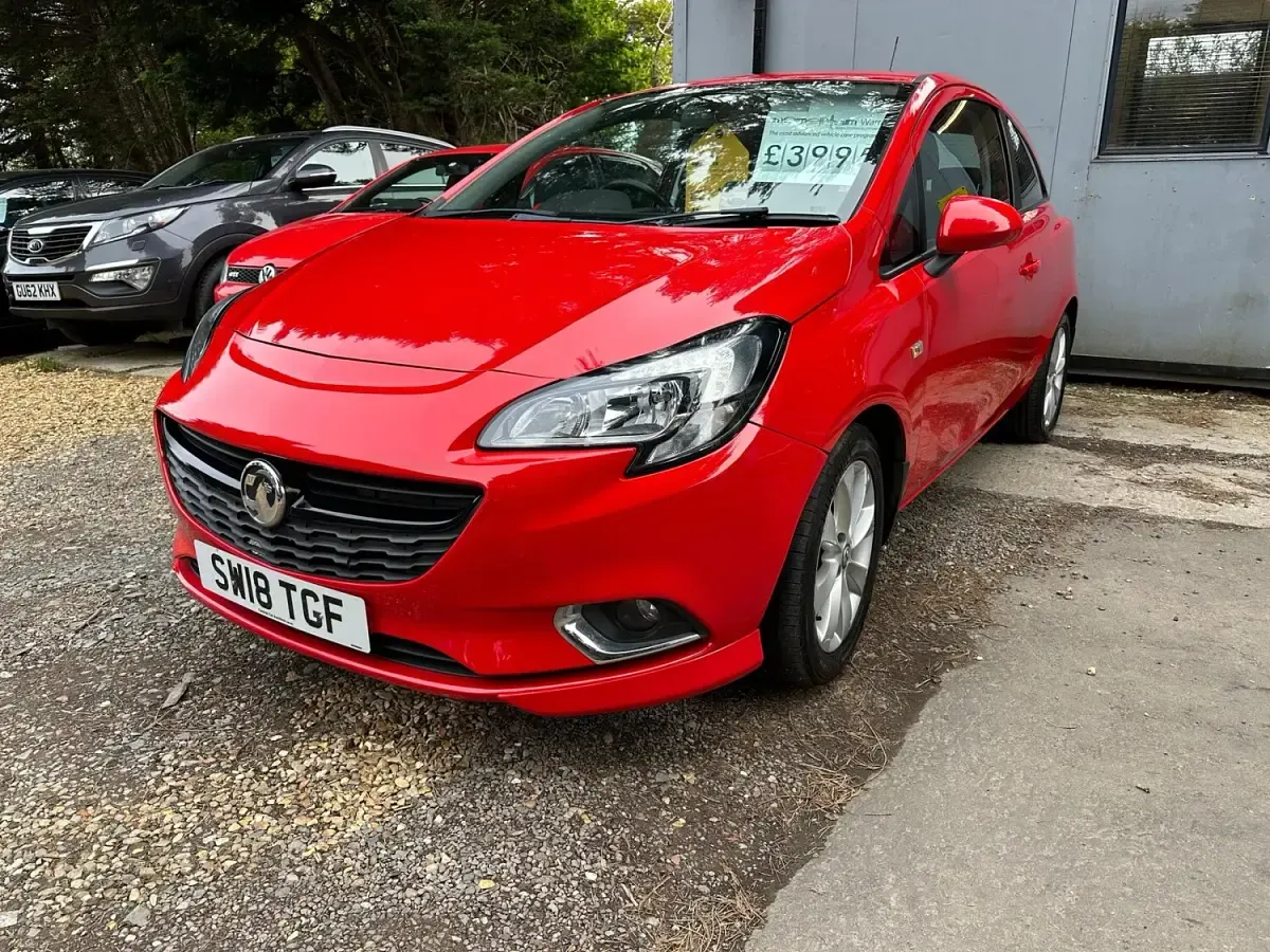 Usado Vauxhall Corsa 2018 Vermelho Citadino
