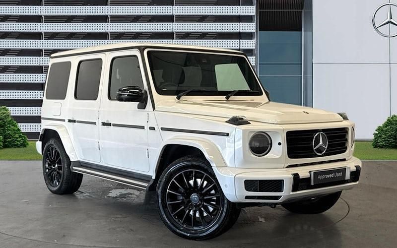 White Used 2020 Mercedes G350 AMG Line Premium SUV | £93,950 - Image 1/4