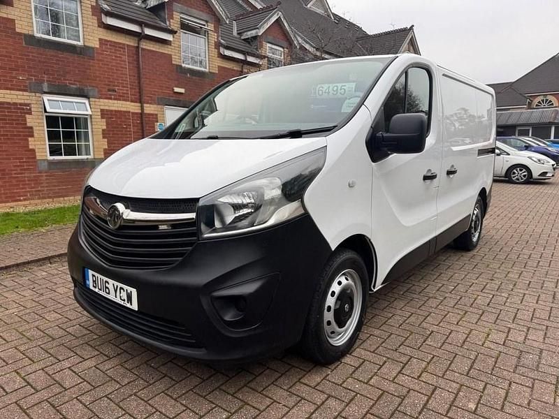 White Used 2016 Vauxhall Vivaro S Van | £6,495 (Good price) - Image 1/4