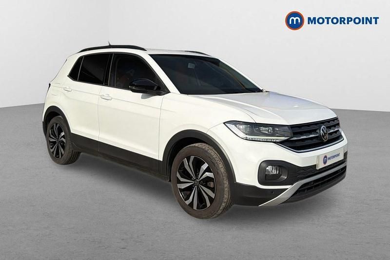 Used VW T-Cross Black Edition 2021 White SUV