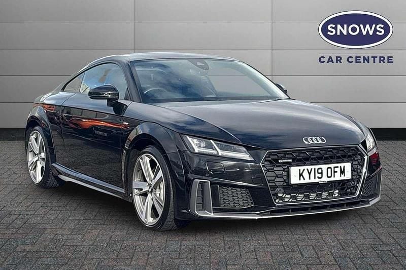 Black Used 2019 Audi TT S-Line Coupe | £18,999 (Fair price) - Image 1/4