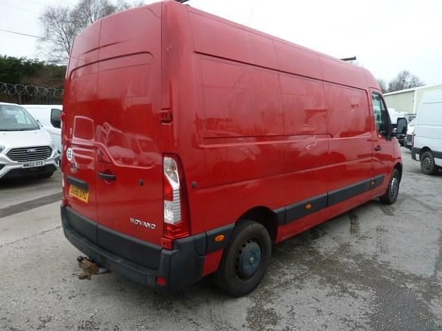 Second-hand Vauxhall Movano 110 CP (80 kW) 2016 Roșu Monovolum