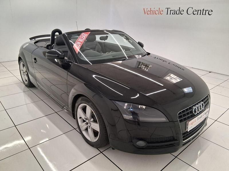 Black Used 2008 Audi TT Roadster Cabriolet | £4,699 (Good price) - Image 1/4
