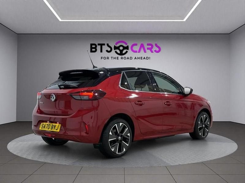 Used Vauxhall Corsa-e Elite 100 kW (136 HP) 2020 Red Hatchback