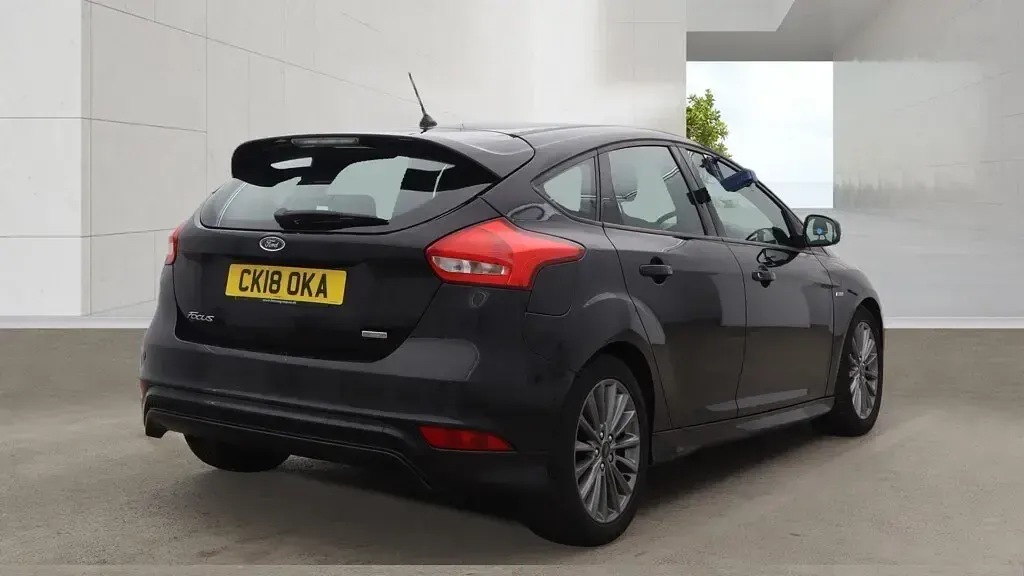 Used Ford Focus ST-Line 2018 Black Hatchback