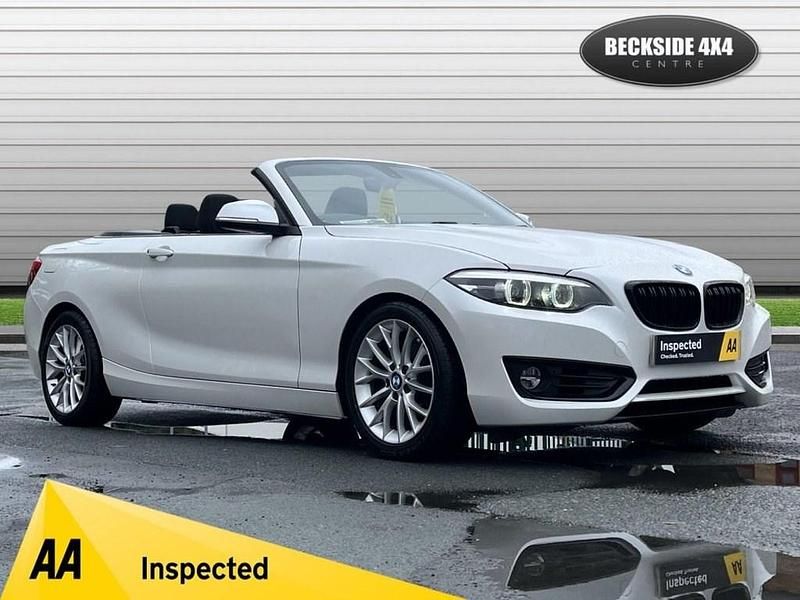 White Used 2019 BMW 218 Advantage Cabriolet | £10,650 (Fair price) - Image 1/3