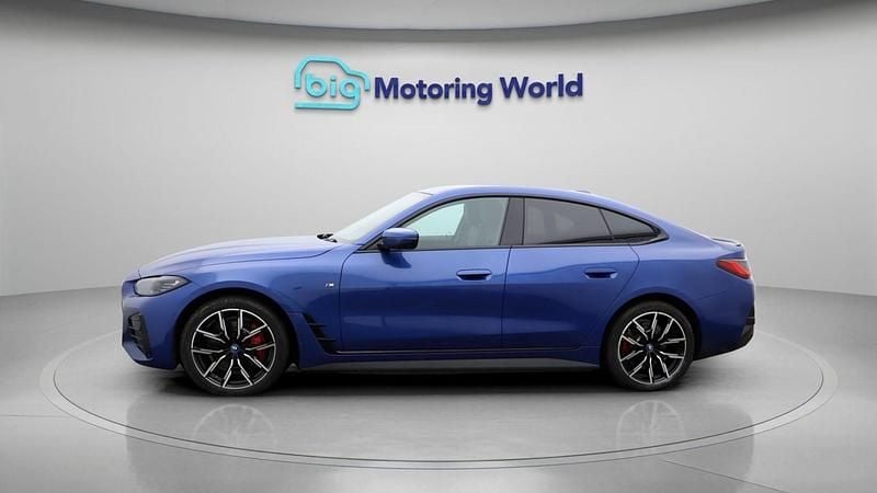Used BMW i4 M Sport 250 kW (340 HP) 2023 Blue Sedan