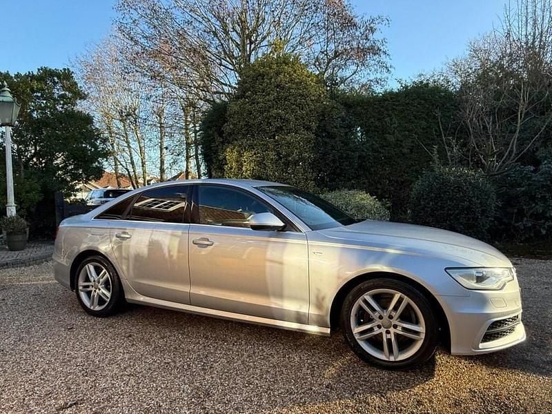 Used Audi A6 S-Line 2013 Silver Sedan