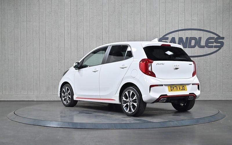 Used Kia Picanto GT-Line 101 HP (74 kW) 2021 White Hatchback