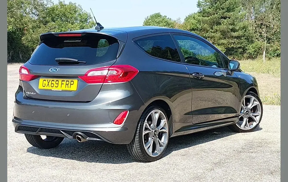 Used Ford Fiesta ST-Line X 123 HP (90 kW) 2019 Grey Hatchback