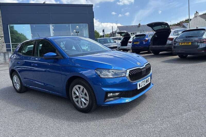 Blue Used 2023 Skoda Fabia Comfort Hatchback | £15,995 (Fair price) - Image 1/4