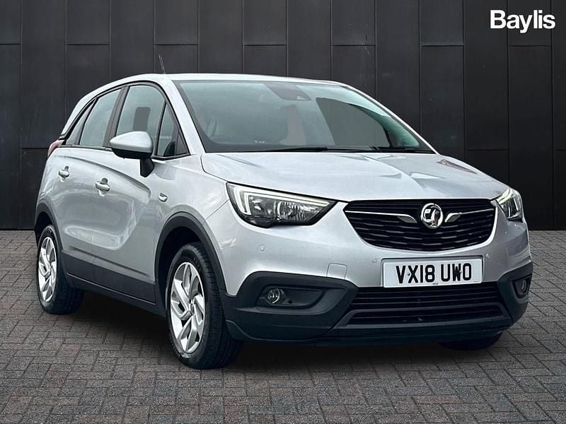 Silver Used 2018 Vauxhall Crossland X S SUV | £8,785 (Fair price) - Image 1/3