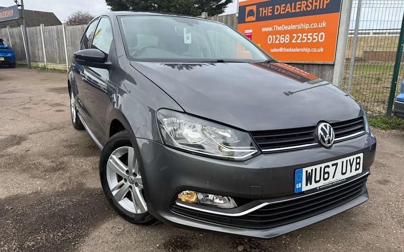 Used VW Polo Edition 75 HP (55 kW) 2017 Grey Hatchback