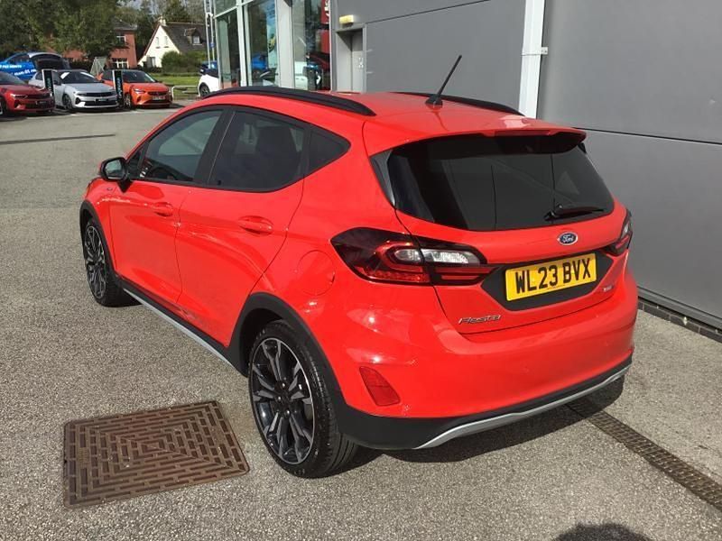 Used Ford Fiesta Active X 123 HP (90 kW) 2023 Red Hatchback