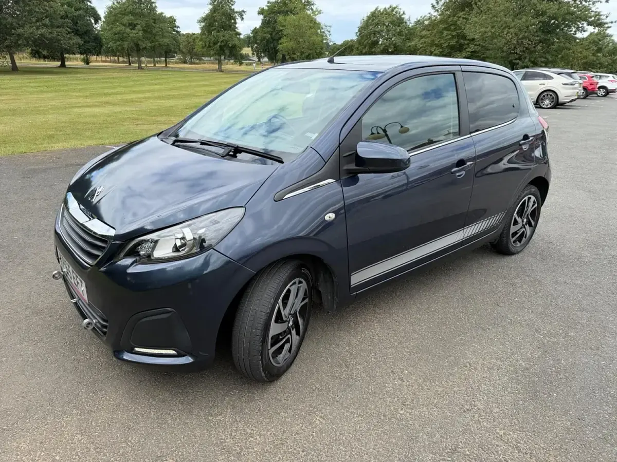 Used Peugeot 108 Allure 2015 Blue Hatchback
