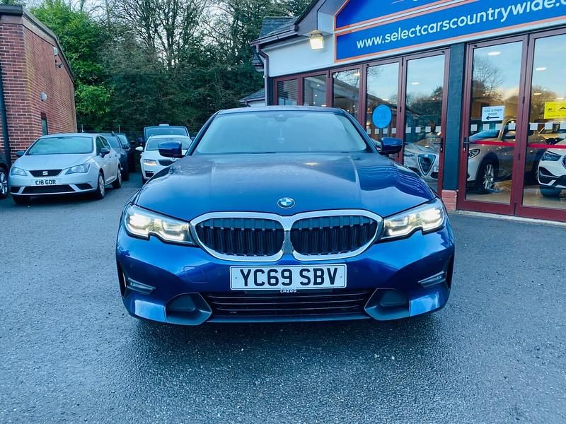 Used BMW 320 Sport Line 190 HP (139 kW) 2019 Blue Sedan