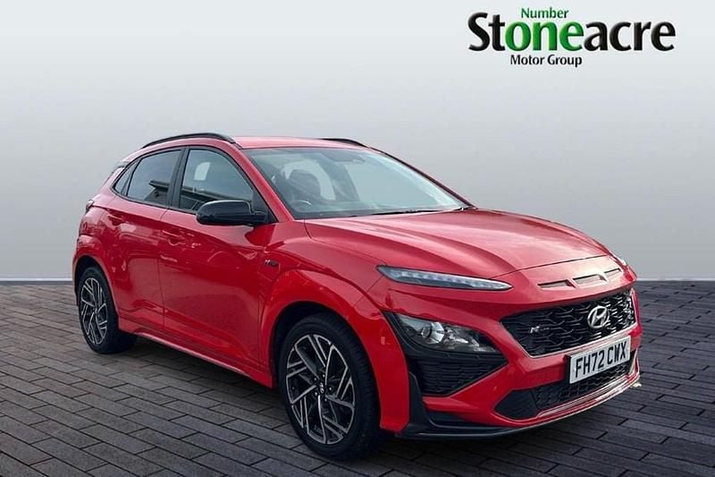 Red Used 2023 Hyundai Kona N Line SUV | £14,509 (Super price) - Image 1/1