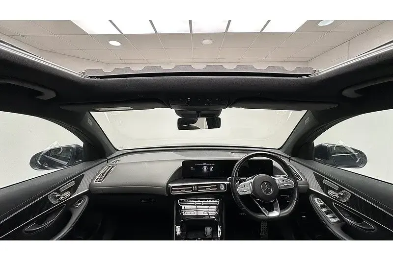 Used Mercedes EQC400 AMG Line Premium Plus 300 kW (408 HP) 2021 Blue SUV