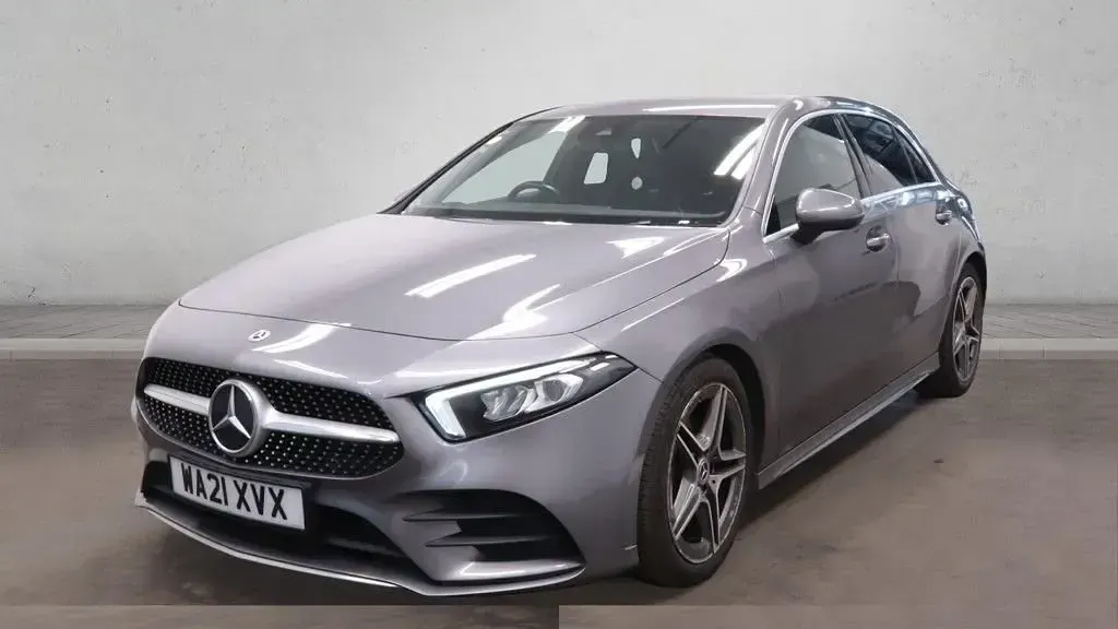 Used Mercedes A220 AMG line 190 HP (139 kW) 2021 Grey Hatchback