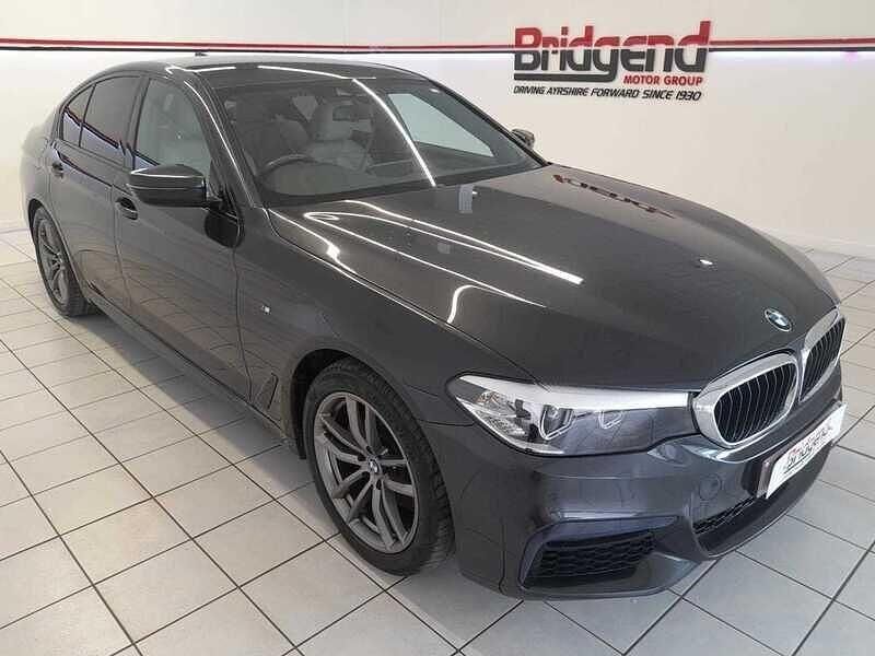 Grey Used 2019 BMW 520 M Sport Sedan | £19,199 (Good price) - Image 1/4
