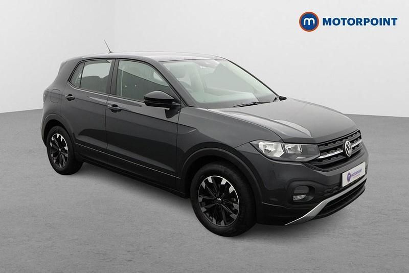 Grey Used 2021 VW T-Cross S SUV | £13,149 (Fair price) - Image 1/4