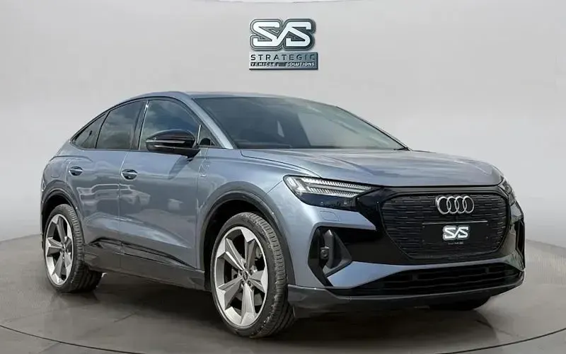 Used Audi Q4 Sportback e-tron Sport 150 kW (204 HP) 2022 Blue SUV