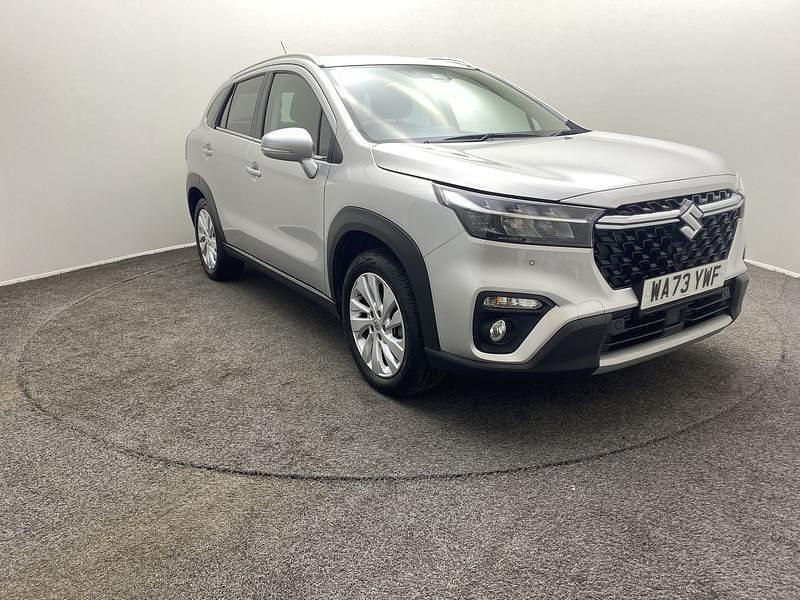 Silky silver Used 2023 Suzuki SX4 S-Cross SUV | £17,490 (Fair price) - Image 1/4