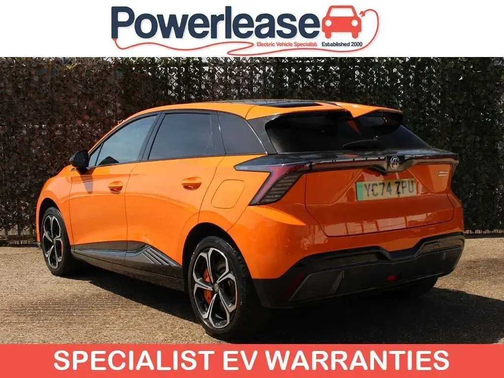Used MG MG4 EV 63 kW (87 HP) 2024 Orange Hatchback