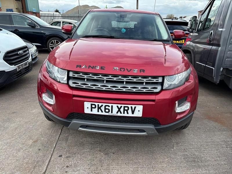 Begagnad Land Rover Range Rover evoque Pure 2012 Röd SUV